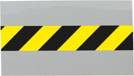 Warnstreifen 50mm schwarz/gelb Produktbild