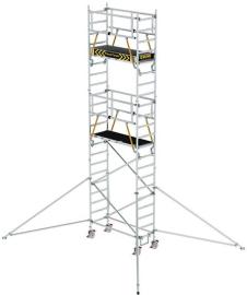 Alu-Rollgerüst flexxtower SGX ergo Plattform 1800x600 Arbeitshöhe bis 7590 Produktbild