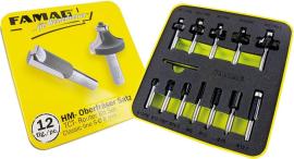 HM-Fräsersatz 12-teilig in Blechbox, Sh 8 Produktbild