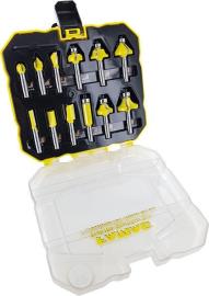 HM-Fräsersatz 12-teilig in Kunststoffbox, Sh 8 Produktbild