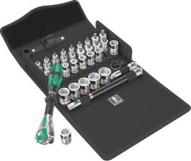 WERA Steckschlüsseleinsatz- Garnitur Zyklop Speed 3/ 8" 35-teilig Produktbild