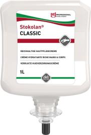 Stokolan Classic Hautpflegecreme 1 l Kartusche trockene-strapaz. Haut Produktbild