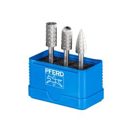 PFERD TOOLS HSS-Frässtifte-Set, Zahnung 3 Produktbild
