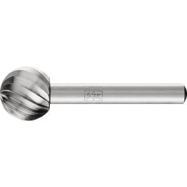 PFERD TOOLS HSS Frässtift Kugelform F Ø 16x14 mm Schaft-Ø 6 mm Z 1 universal grob Produktbild