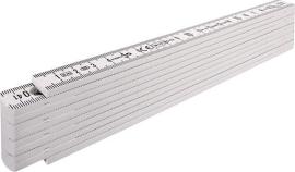 STABILA Kunststoff-Gliedermaßstab2m 16mm weiß Typ 1107 Produktbild