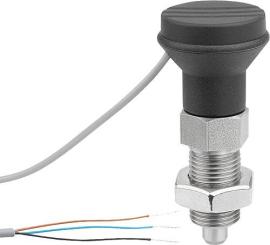 Arretierbolzen Stahl oder Edelstahl mit Zustan... Produktbild