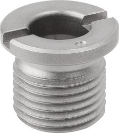 AUFNAHMEBUCHSE FÜR POSITIONIERZYLINDER, D=10, D1=20, M16X1,5, EDELSTAHL PANTO... Produktbild
