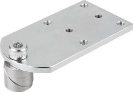 Kipp SPANNBOLZEN MIT ADAPTERPLATTE D=28, L=96, B=52 FORM:B, STAHL BRÜNIERT, KOMP:S... Produktbild