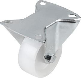 Stahlblech-Lenk- und Bockrollen Standard-Ausfü... Produktbild