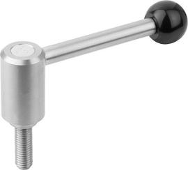 Spannhebel Edelstahl mit Außengewinde Produktbild