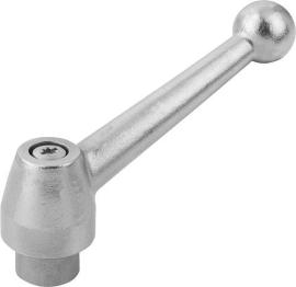 Klemmhebel Edelstahl mit Innengewinde Produktbild