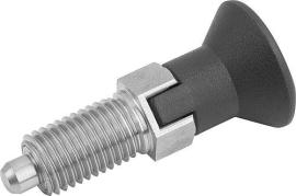 ARRETIERBOLZEN GR.4 D1=M20X1,5, D=10, FORM:C M.RASTNUT, O.KONTERMUTTER, EDELS... Produktbild