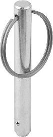 Steckbolzen mit Schlüsselring Produktbild
