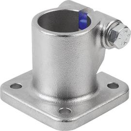 Kipp ROHRVERBINDER MIT FUß M=80 G=80 L=60, FORM:B EDELSTAHL, FÜR RUNDROHRE, A=40,17 Produktbild