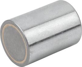Kipp MAGNET STABGREIFER, RUND, D=40, ALNICO, KOMP:STAHL Produktbild