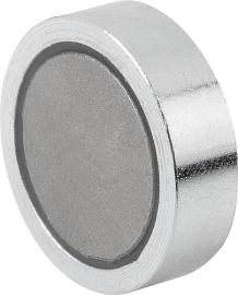 Kipp MAGNET FLACHGREIFER, D=6 ±0,15, FORM:A, SMCO, RUND, KOMP:STAHL Produktbild