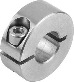 KLEMMRING, FORM:A INNEN GESCHLITZT, D1=4, D2=16, B=9, EDELSTAHL 1.4305 BLANK Produktbild