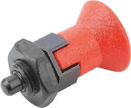 ARRETIERBOLZEN GR.2 D1=M12X1,5, D=6, FORM:D MIT RASTNUT MIT KONTERMUTTER, KUR... Produktbild