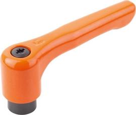 Klemmhebel flach mit Innengewinde Produktbild