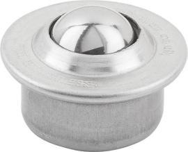 Kugelrollen mit Stahlblechgehäuse Produktbild