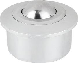 Kugelrollen mit massivem Stahlgehäuse Produktbild