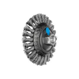 PFERD TOOLS Kegelbürste gezopft KBG Ø 100x13 mm M14 Edelstahl-Draht-Ø 0,50mm Winkelschleifer (1) Produktbild
