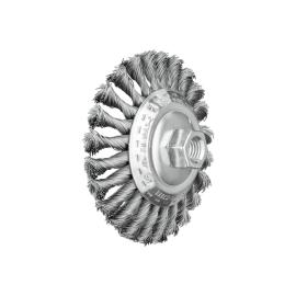 PFERD TOOLS Kegelbürste gezopft KBG Ø 115x15 mm M14 Stahl-Draht-Ø 0,50mm Winkelschleifer (1) Produktbild