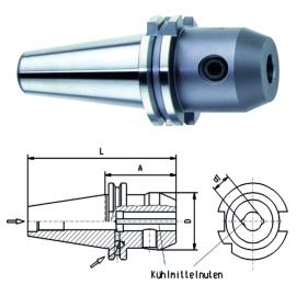 Weldonfutter mit Kühlmittelnuten SK40 G323D40 16x100 Produktbild