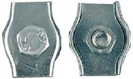 Simplexklemme, Stahl, galvanisch verzinkt Produktbild