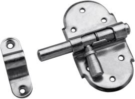 Grendelriegel mit Feder Stahl galv. verzinkt Produktbild