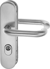 Drücker-Garnitur, SI-DRG Logo 8755/7203, LS ov.,15mm,ES1,ZA/PZ 72/8,F1,TS 35-45 Produktbild