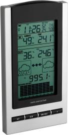 Funk-Wetterstation GAIA&nbsp; inkl. Sender, silb./schw. Produktbild
