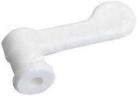 Vorreiber Nr. 4100/K weiss 14mm Produktbild