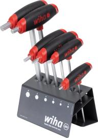 T-Griff-Schraubendreher- Satz im Werkstattständer 6-teilig 3-10mm mit Seitenabtrieb Wiha Produktbild