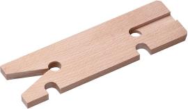 Laubsägetischchen mit Einspannhilfe 210x65x10mm Produktbild