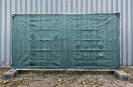 Bauzaunnetz, grün 1,80m x 3,45m Produktbild