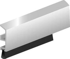 ADS-B Robust, z. schrauben Alu, silber DIY Progr.,L 1000mm Produktbild