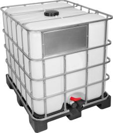 Wassertank IBC Tank 1000 l NON UN auf Kunststoff-Palette Beschaffungsartikel Produktbild