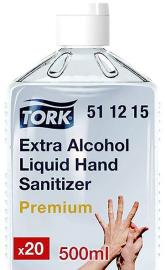 Tork Extra Handdesinfektionsmittel 500 ml mit Alkohol Produktbild