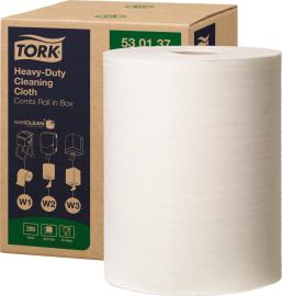 Tork Reinigungstücher Kombirolle W1/W2/W3 1 Rolle à 106m/280 Tücherweiß, Vliesstoff Produktbild