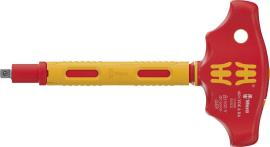 WERA Steckgriff 1/4" VDE mit Ratsche T-Griff Produktbild