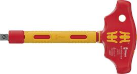 WERA Steckgriff 3/8" VDE mit Ratsche T-Griff Produktbild