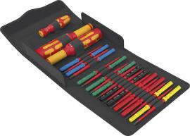 WERA Drehmomentschrauber-Set Safe-Torque Speed VDE für1/4"-Bits 23-teilig Produktbild