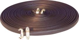 Pressluftflachschlauch Airplus, 1", schwarz, gummiert, mit MS-Klauen- Kupplungen, 20m Parsch Produktbild