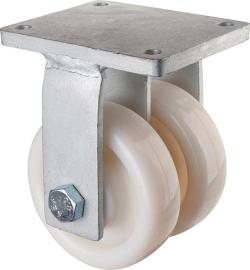 BS ROLLEN Schwerlast-Doppelrolle S110.B15.152 Rad ø150mm Polyamid Produktbild