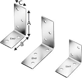 Winkelverbinder ANPS, aus Lochblechen 2,0 mm Produktbild