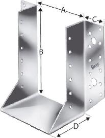 Balkenschuh BSNN, außen Produktbild