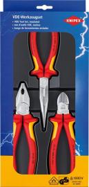 Zangen-Satz Sicherheit VDE 3-teilig KNIPEX Produktbild