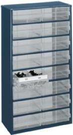 RAACO Schubladenmagazin Typ 1216-04 blau Produktbild
