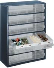 RAACO SchubLaden magazin mit 6 Laden Typ 150-03 blau Produktbild